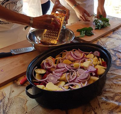 Cooking lesson - From the farm to the table - We cook "Ladera