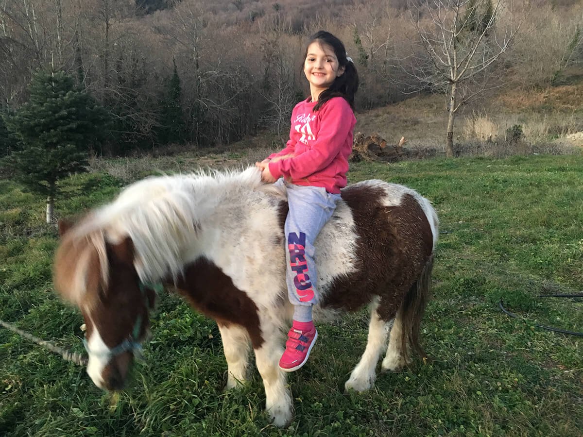 Pony riding