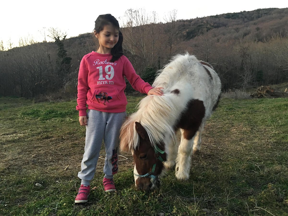 Pony riding
