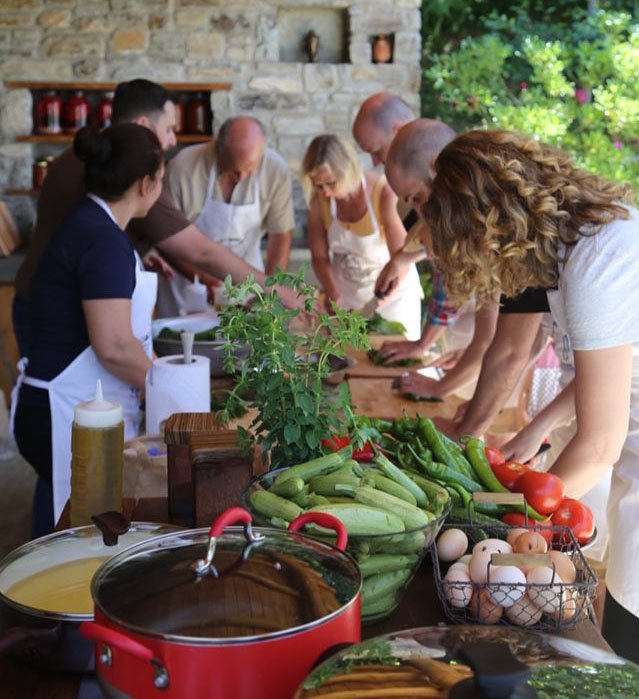 Greek cooking lesson - Discovering the secrets of Pelion cuisine